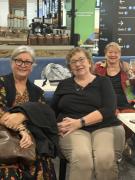 Hobart 2025 - at the airport - Jan S, Bernie & Glenis